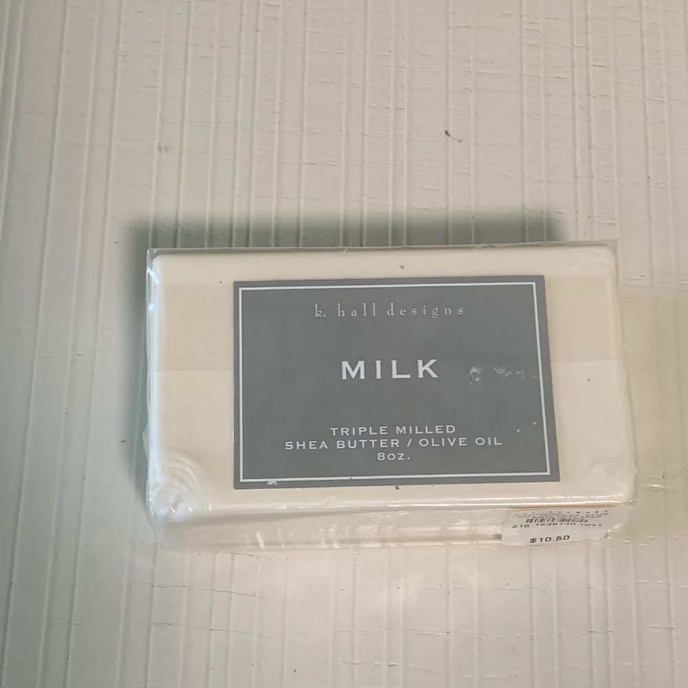 Pottery barn K Hall  milk soap